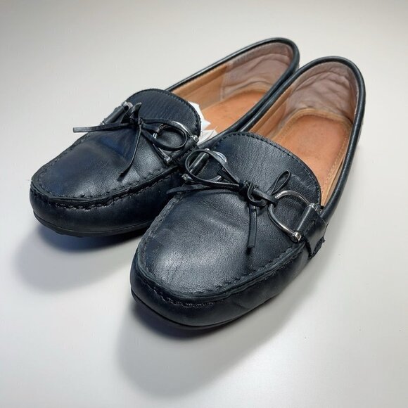 Lauren Ralph Lauren Black Moccasins - Picture 3 of 12